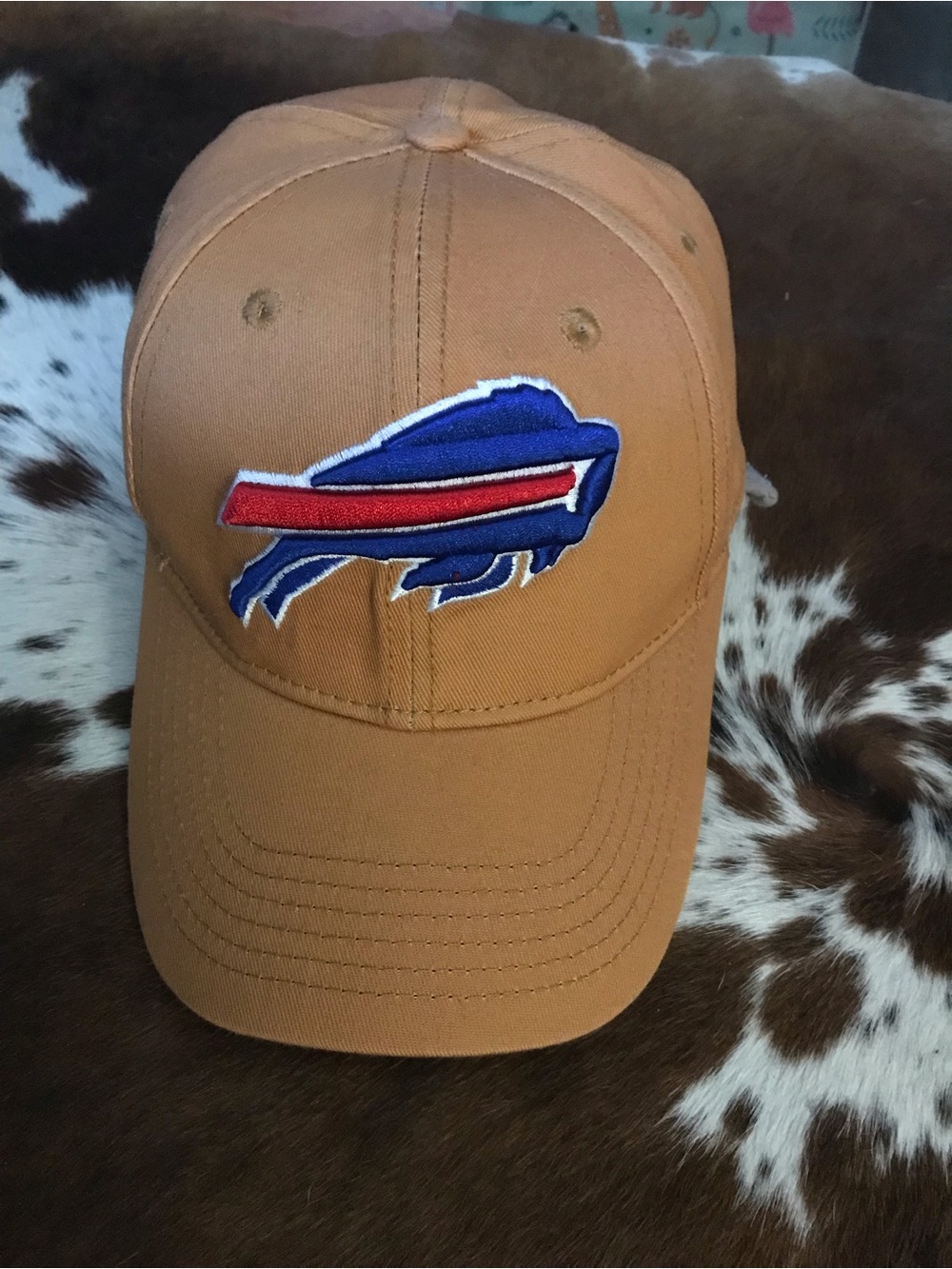 NWOT Men's Buffalo Bills New Era Brown Main Core Classic 2.0 9TWENTY Adjustable - Picture 3 of 4